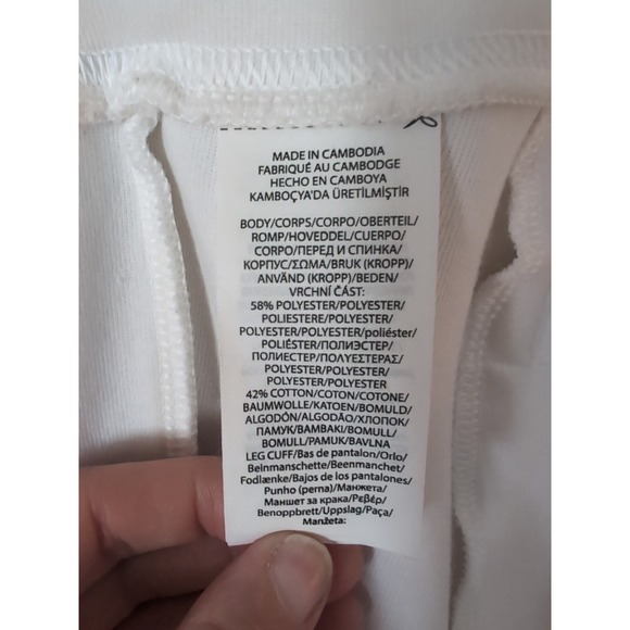 White Polo Ralph Lauren Double-Knit Full-Zip Hoodie and matching joggers 2XL - Picture 10 of 16